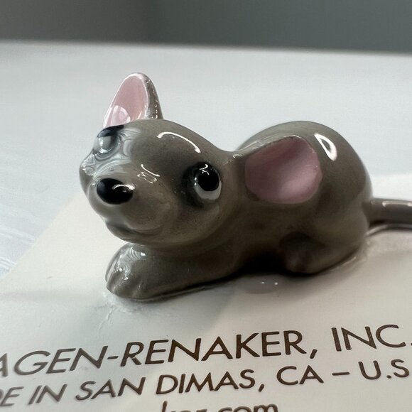 🐭 Hagen-Renaker Papa Mouse Miniature Figurine, Retired #00358 - Picture 2 of 5